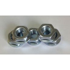 六角法蘭面螺母，M18x1.5，對邊27，厚度18，發電機，起動機配套