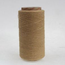 8~16支米黃再生棉紗線，各色滌棉紗線