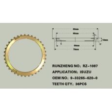 汽車(chē)同步器齒環(huán) OEM：9-33265-620-0